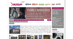 Desktop Screenshot of muzeumkourimska.cz